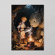 Постер інтер'єрний комикс аніме арт | А5 (148х210 мм) (art.900281_А5) - зображення 1