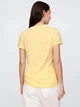 Футболка хлопковая женская GAP Logo 75983468 XS Желтая (236891921598) - изображение 2