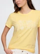Футболка хлопковая женская GAP Logo 75983468 XS Желтая (236891921598) - изображение 4