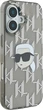 Etui plecki Karl Lagerfeld Karl Head na Apple iPhone 16 Czarne (3666339319762) - obraz 3