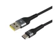 Кабель USB Ridea RC-XS51 X-Silicone Type-C 3A 1.2m Колір Чорний - изображение 7