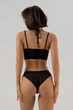 Чорний корсет із сатину з чашкою Perfect Female Чорний 75D (183CO-32-bl) - изображение 4