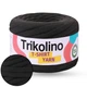 Трикотажная пряжа Trikolino 7-9mm S, Антрацит, 30м, для вязания корзин, ковриков, сумок, косметичек, Триколино - изображение 1