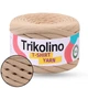 Трикотажная пряжа Trikolino 7-9mm XL, Латте, 120м, для вязания корзин, ковриков, сумок, косметичек, Триколино - изображение 1