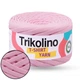 Трикотажна пряжа Trikolino 7-9mm XL, Рожева сакура, 120м, для в'язання кошиків, килимків, сумок, косметичок, Триколіно - зображення 1
