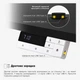Стіл Mealux PowerDesk Energy Black з електрорегулюванням висоти (арт. EVO-201 Energy B/B) - зображення 11