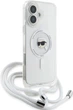 Etui plecki Karl Lagerfeld Karl Head na Apple iPhone 16 z MagSafe ze sznurkiem Cord Transparent (3666339320522) - obraz 6