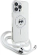 Панель Karl Lagerfeld Choupette Head для Apple iPhone 16 Pro Max з MagSafe зі шнурком Cord Transparent (3666339320591) - зображення 6