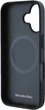 Etui plecki Mercedes Benz Blue Line Leather na Apple iPhone 16 z MagSafe Czarne (3666339325688) - obraz 2