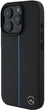 Etui plecki Mercedes Benz Blue Line Leather na Apple iPhone 16 Pro z MagSafe Czarne (3666339325701) - obraz 4
