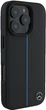 Etui plecki Mercedes Benz Blue Line Leather na Apple iPhone 16 Pro z MagSafe Czarne (3666339325701) - obraz 6