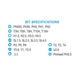 Отвертка Brevia с комплектом насадок для точных работ 31в1 55031MMC - изображение 2