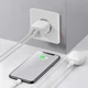 Мережевий зарядний пристрій Baseus Compact Charger 2 USB 10.5W White - зображення 5