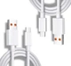 Кабель 2шт CDK Data Cable Turbo/Hyper Charge 120W 1m USB на Type-C / USB-C для Xiaomi (OEM) (015276) (white) - изображение 1