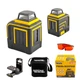 Уровень лазерный MASTERTOOL 10 м ±0.2 мм/м 2 гол H/V/H+V H360°/V110° ±3° RED/635 нм класс II IP54 Li-ion/ААх3 сумка 30-1905 - изображение 6