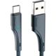 Дата кабель USB 2.0 AM to USB-C 3.0m black Essager (EXCT-LSC01) - изображение 1
