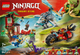 Zestaw klocków LEGO Ninjago Bitwa ninja: domek na drzewie z pojazdami 642 elementy (71857) - obraz 1