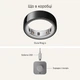 Умное кольцо Oura Ring 4 Black (Size 9) - изображение 5