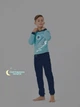 Пижама Smil 80 Бирюзовый 104255 - изображение 4