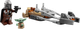 Zestaw klocków LEGO Star Wars Śmigacz Mandalorianina i Grogu 58 elementów (75436) - obraz 2