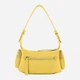 Сумка багет седло женская из искусственной кожи маленькая Armani Exchange Large Shoulder Bag With Side Pockets XW000405AF12589U2159 Желтая (82434543921) - изображение 3