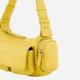 Сумка багет седло женская из искусственной кожи маленькая Armani Exchange Large Shoulder Bag With Side Pockets XW000405AF12589U2159 Желтая (82434543921) - изображение 5
