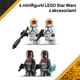 Zestaw klocków LEGO Star Wars Oblężenie Mandalory — zestaw bitewny 116 elementów (75449) - obraz 6