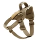 Шлея для собак Harness, тактический жилет с ручкой L (70-90 см) Коричневый (019L-KHAKI) - изображение 1