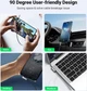 Аудиокабель mini jack 3,5 mm UGREEN Straight to angle flat cable с угловым L-образным штекером (3m). Grey - изображение 6