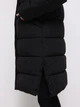 Куртка демисезонная длинная с капюшоном женская Colin's CL1075972BLK S Черная (8684112818009) - изображение 5