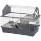 Клетка для кроликов и грызунов Ferplast Barn 100 96х57х73 см. Серая с аксессуарами (57068521) - изображение 1