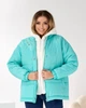 Жіноча зимова куртка Uaclothes 54/60 Бірюзовий (like36060-1648213101) - изображение 2