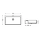 Раковина Qtap Nando LT 600х420х130 White QT12116146W - зображення 2