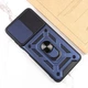 Протиударний чохол Armor Ring + захиcт камери для Motorola Moto Edge 50 Fusion Simon case синій - изображение 13