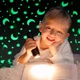 Светящийся теплый и нежный плед для детей и подростков 100x150 Magic Blanket Серый - изображение 3