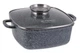 Квадратная кастрюля котел с антипригарным покрытием и крышкой Edenberg EB 3971 2,8 л - изображение 1