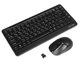 Комплект (клавиатура, мышь) беспроводной A4Tech FG1112 Black - изображение 5