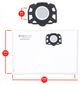 Мешки (4шт) и фильтр для пылесоса Karcher WD2 Plus, WD3, SE4001, SE4002, KWD1, KWD2, KWD3, MV2, MV3 (2.863-314.0) - изображение 6