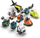 Конструктор LEGO CITY Самолет, служебный грузовик и катер на воздушной подушке 990 элементов (60505) - изображение 3