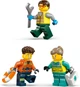 Конструктор LEGO CITY Самолет, служебный грузовик и катер на воздушной подушке 990 элементов (60505) - изображение 7