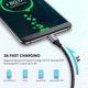 Кабель UGREEN 60128 US288 USB-Type-C Nickel Plating Aluminum Braid 2m Black - изображение 2
