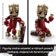 Конструктор LEGO Super Heroes Marvel Грут в комбинезоне Опустошителя 604 элемента (76341) - изображение 7