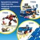 Конструктор LEGO Sonic the Hedgehog Автомобиль Сильвера против монстр-трака Наклса 378 элементов (77118) - изображение 8