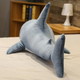 Мягкая игрушка акула подушка обнимашка 60см shark doll - изображение 4