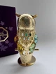 Фигурка Crystocraft со стразами Swarovski Сова 8 см 160437 - изображение 3