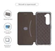 Чехол-книжка для Infinix Hot 60 5G, G-Case, Зеленый, кожаный чехол-книга из экокожи (PU) и TPU, с магнитом, с подставкой и вместительным кардхолдером, противоударный, защита всего корпуса, ArmorStandart (ARM88255) - изображение 3