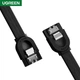Кабель для передачи данных SATA 3 Data Cable 0.5m US217 Black Ugreen - изображение 4