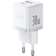 Зарядное устройство Baseus 1xUSB-C 30W + 1xUSB white (P1011160A213-00) - изображение 2