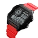 Мужские спортивные наручные часы Skmei 1299 Красный HDSYR_499 - изображение 5