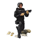 Детская игрушка солдат Swat 12 Action Figure пластиковая фигурка для мальчиков от 4 лет ролевые игры (VIL-O_33P) - изображение 1